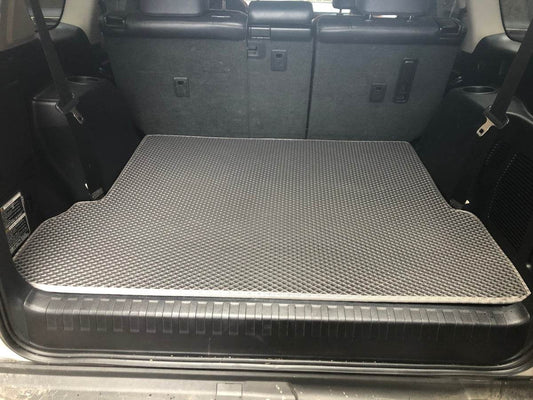 Trunk mat 7 area EVA (Black) for Lexus GX460 - Reelken Auto