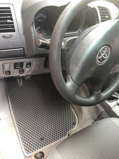 EVA mats (black) for Toyota Hilux 2006-2015 - Reelken Auto