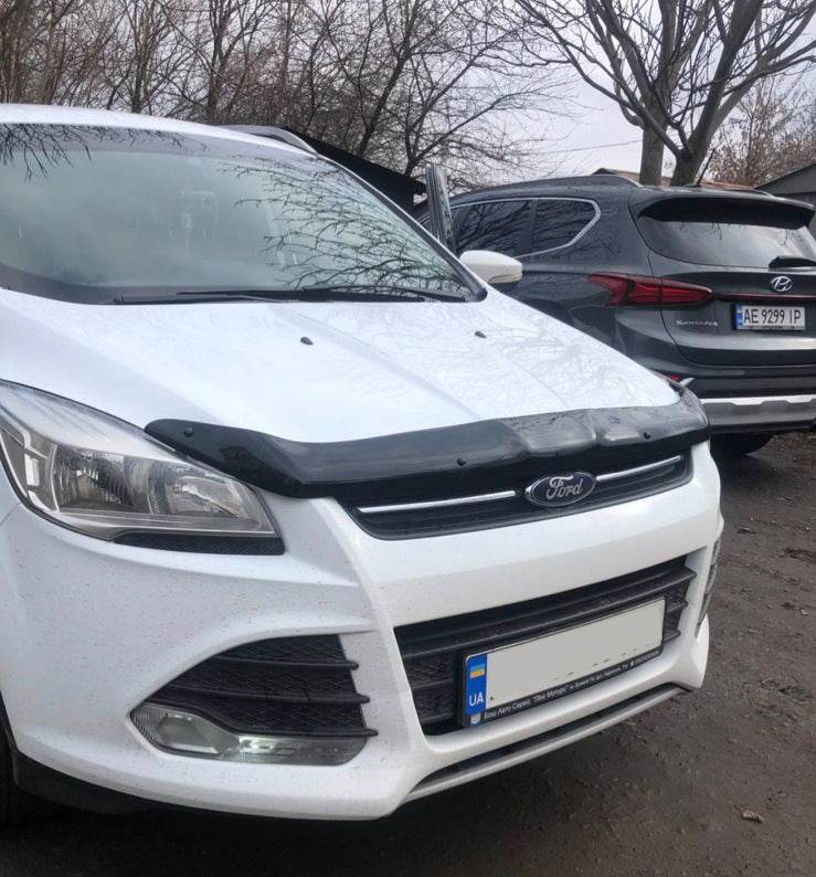 The hood deflector 2013-2016 EuroCap for Ford Kuga/Escape 2013-2019 - Reelken Auto