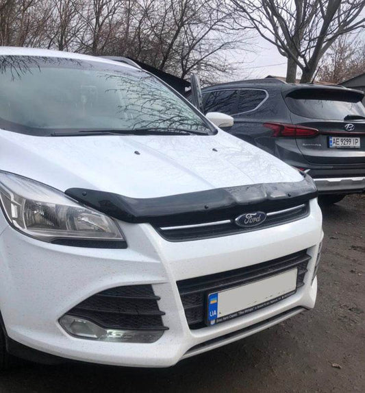 The hood deflector 2013-2016 EuroCap for Ford Kuga/Escape 2013-2019 - Reelken Auto
