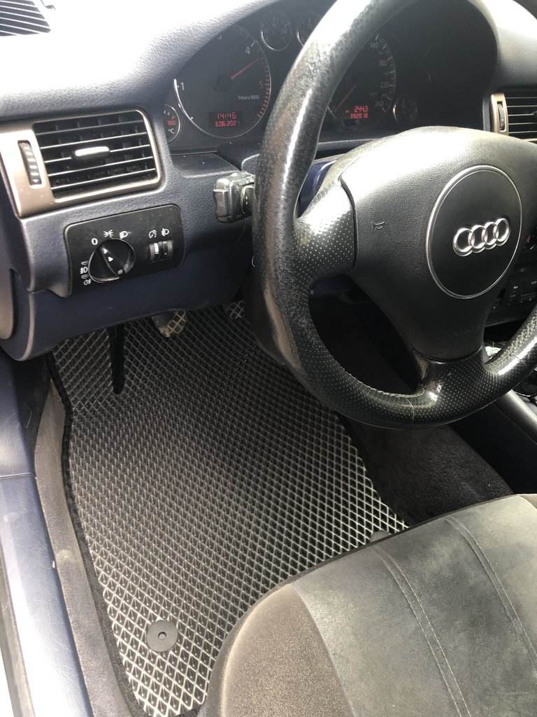EVA mats (black) for Audi A6 C5 2001-2004 - Reelken Auto