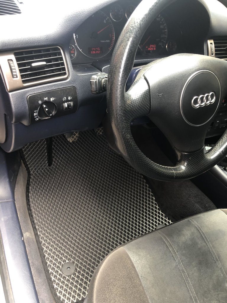 EVA Floor Mats (black) for Audi A6 C5 1997-2001 - image 3