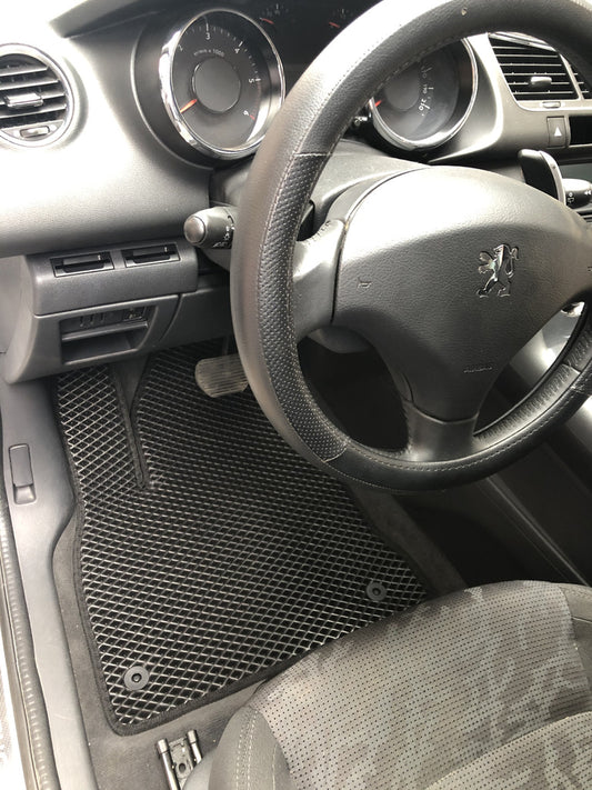 EVA Floor Mats (black) for Peugeot 3008 2008-2016 - image 2