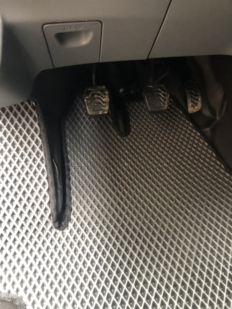 EVA Floor Mats (Front, Black) for Ford Custom 2013-2022 - image 4