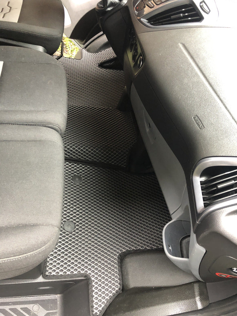EVA Floor Mats (Front, Black) for Ford Custom 2013-2022 - image 6