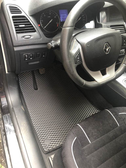 EVA mats (black) for Renault Laguna 2007-2015 - Reelken Auto