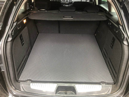 Trunk mat (EVA, black) SW for Renault Laguna 2007-2015 - Reelken Auto