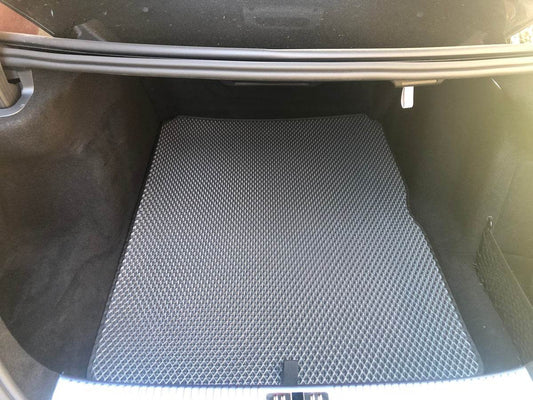 Trunk mat (Long, EVA, black) for Mercedes S-class W223 - Reelken Auto
