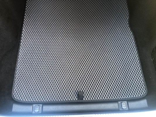 Trunk mat (Long, EVA, black) for Mercedes S-class W223 - Reelken Auto