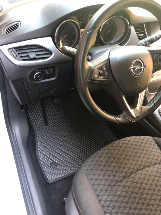EVA mats (black) for Opel Astra K 2016-2021 - Reelken Auto