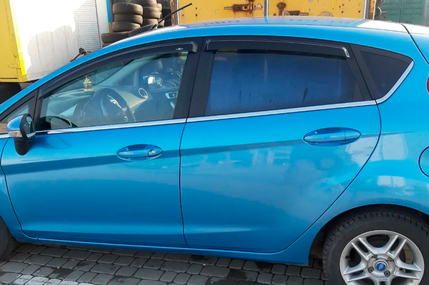 Window Deflectors HB 2008+ (4 pcs, HIC) for Ford Fiesta 2008-2017 - image 1