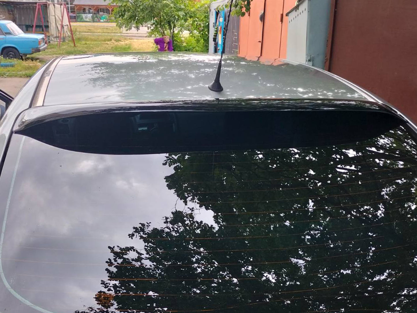 Rear Window Visor Sedan (EuroCap, ABS) for Renault Megane II 2004-2009 - image 11