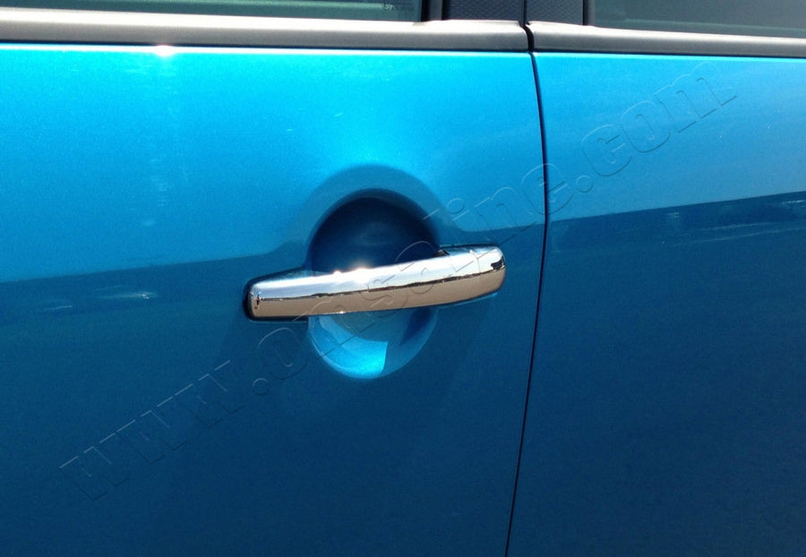 Door Handle Covers OmsaLine (4 pcs, Stainless Steel) for Citroen C-4 Picasso 2013-2022 - image 1