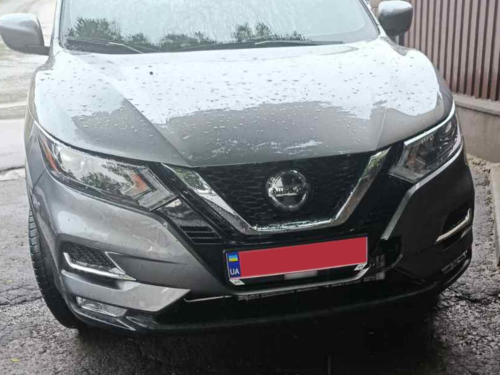 The front bumper spoiler (2017↗︎, stainless steel) for Nissan Qashqai 2014-2021 - image 10