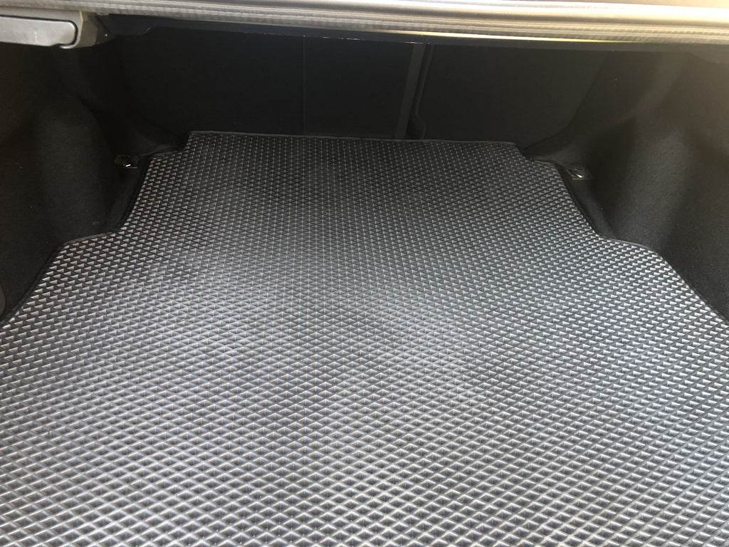 Trunk mat (EVA, black) Sedan for Mercedes E-class W211 2002-2009 - Reelken Auto