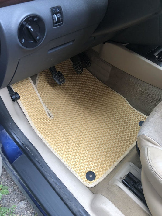EVA Floor Mats (2 Rows, Beige) for Seat Alhambra 1996-2010 - image 2