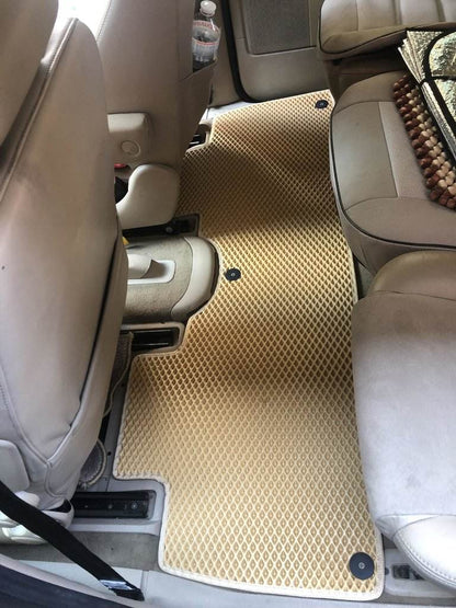 EVA rugs (2 rows, beige) for Seat Alhambra 1996-2010 - Reelken Auto