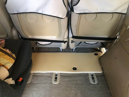 EVA mats (3 rows, beige) for Volkswagen Sharan 1995-2010 - Reelken Auto