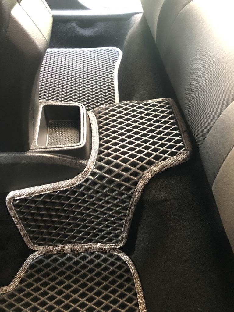EVA mats (black) for Skoda Fabia 2014-2021 - Reelken Auto