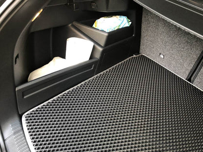 Trunk mat (HB, EVA, black) for Skoda Fabia 2014-2021 - Reelken Auto