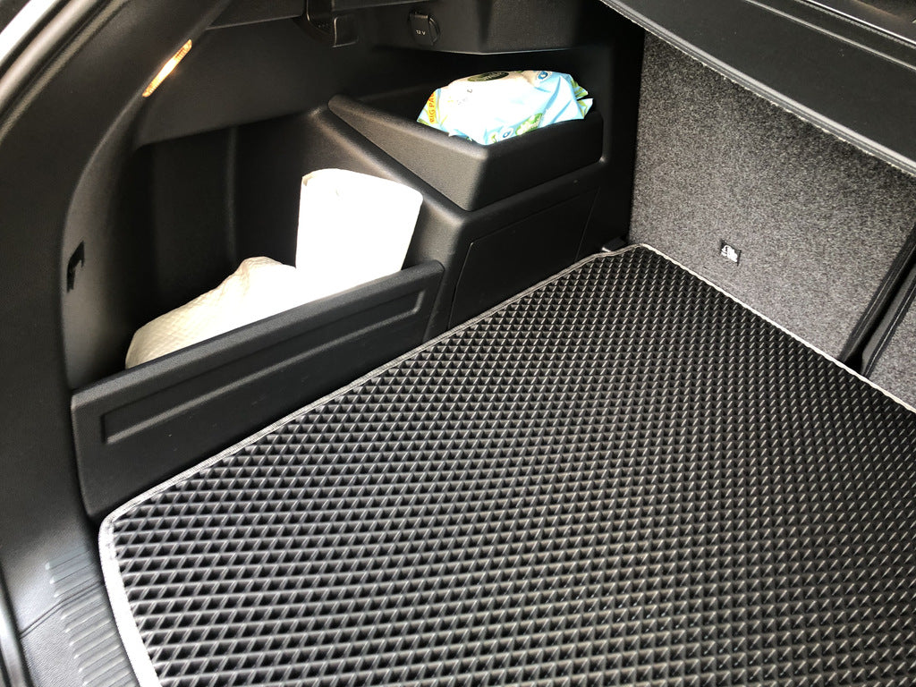 Trunk Mat (HB, EVA, Black) for Skoda Fabia 2014-2021 - image 2