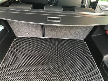 Trunk mat (HB, EVA, black) for Skoda Fabia 2014-2021 - Reelken Auto