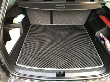 Trunk Mat (HB, EVA, Black) for Skoda Fabia 2014-2021 - image 1