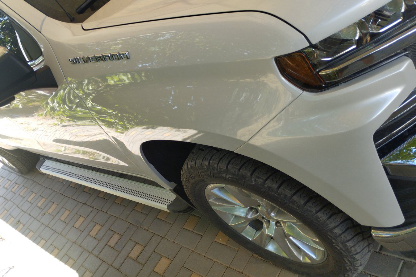 Side Steps Maya V2 (2 pcs, Aluminum) for Chevrolet Silverado 2019- - image 6