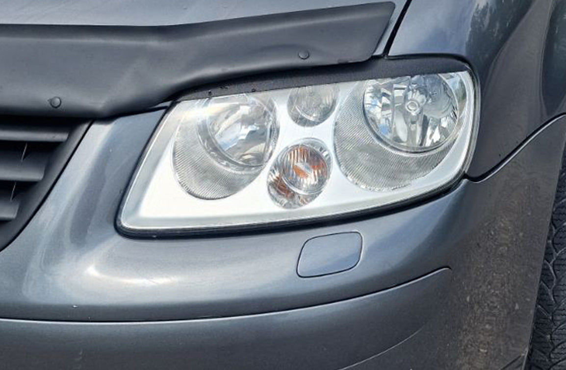 Headlight eyebrows (black) for Volkswagen Caddy 2004-2010 - image 13