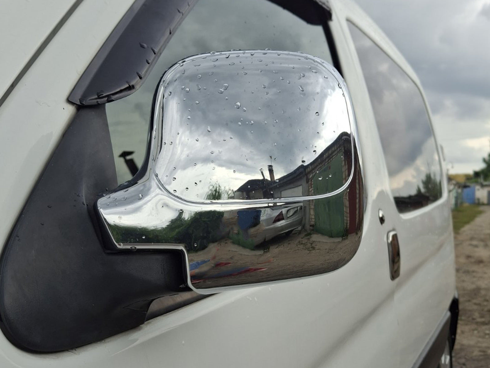 Mirror Covers (2 pcs, plastic) for Peugeot Partner 1996-2008 - image 6