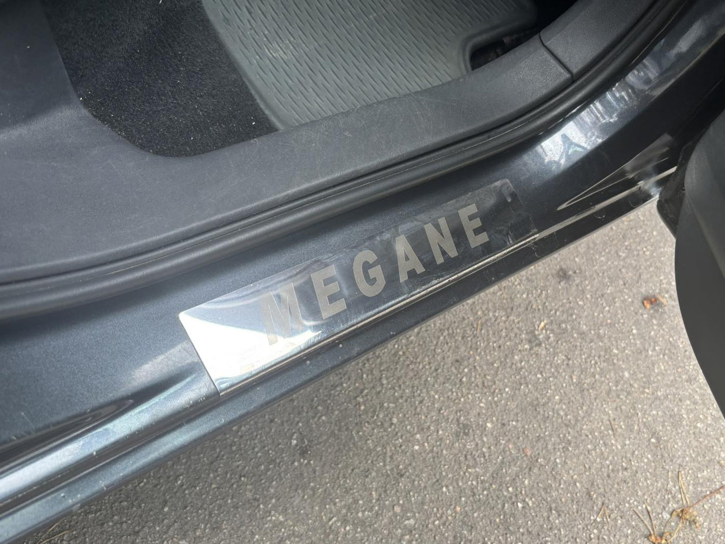 Door Sill Covers (Carmos, 4 pcs, Stainless Steel) for Renault Megane II 2004-2009 - image 5