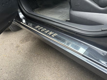 Door Sill Covers (Carmos, 4 pcs, Stainless Steel) for Renault Megane II 2004-2009 - image 1