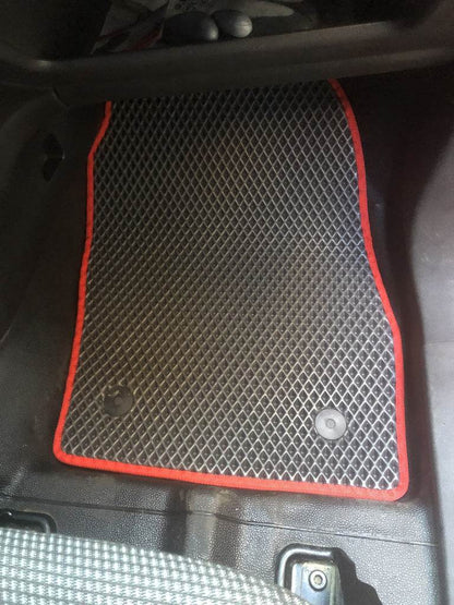 EVA floor mats (manual transmission, black) for Ford Connect 2014-2021 - Reelken Auto