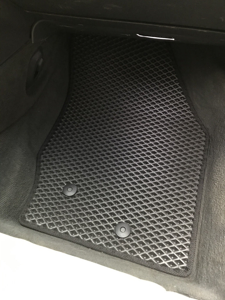 EVA Polyurethane Car Floor Mats, Black for Volvo XC90 2002-2014 - image 3