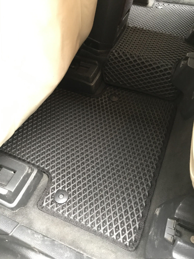 EVA Polyurethane Car Floor Mats, Black for Volvo XC90 2002-2014 - image 4