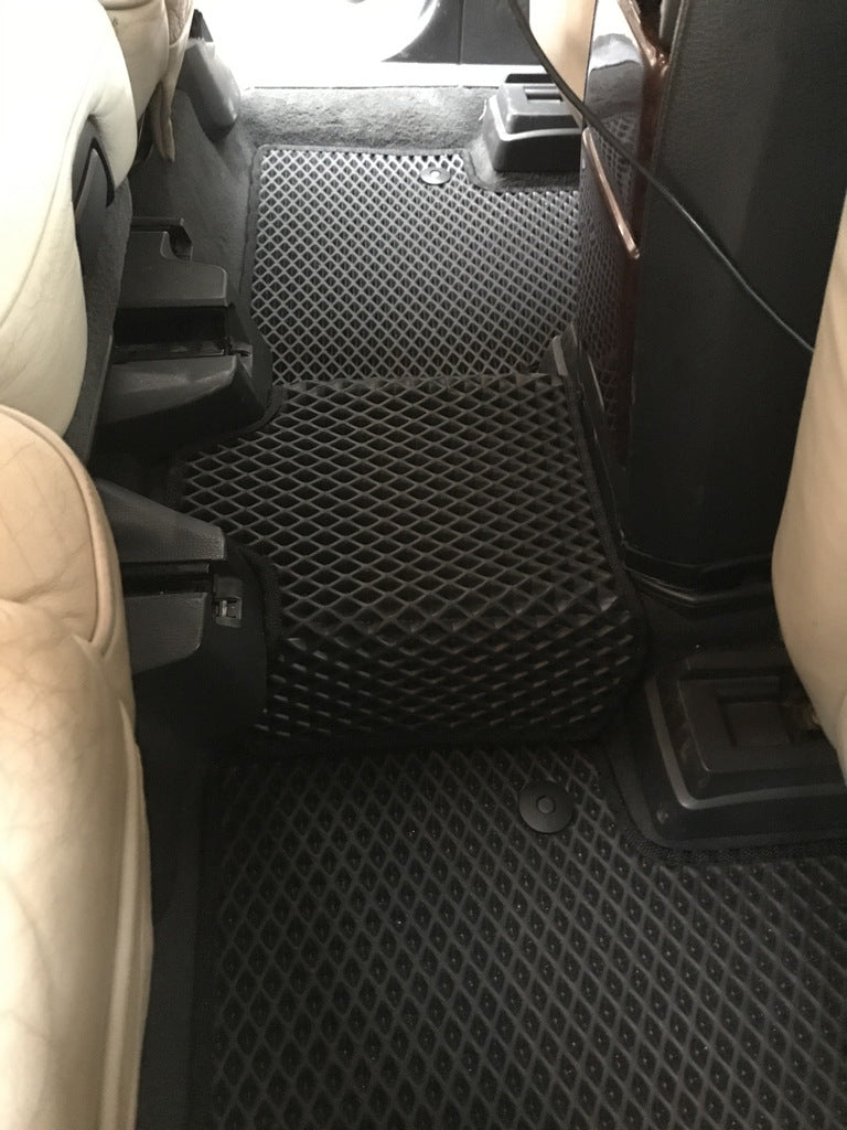 EVA Polyurethane Car Floor Mats, Black for Volvo XC90 2002-2014 - image 2