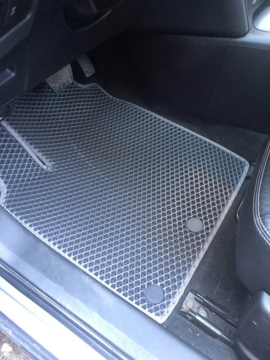 Floor mats (EVA, black) for Nissan Qashqai 2010-2014 - Reelken Auto