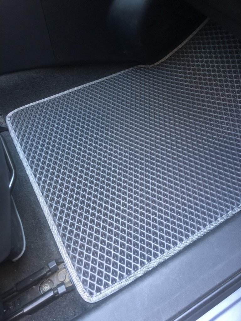 Floor mats (EVA, black) for Nissan Qashqai 2010-2014 - Reelken Auto