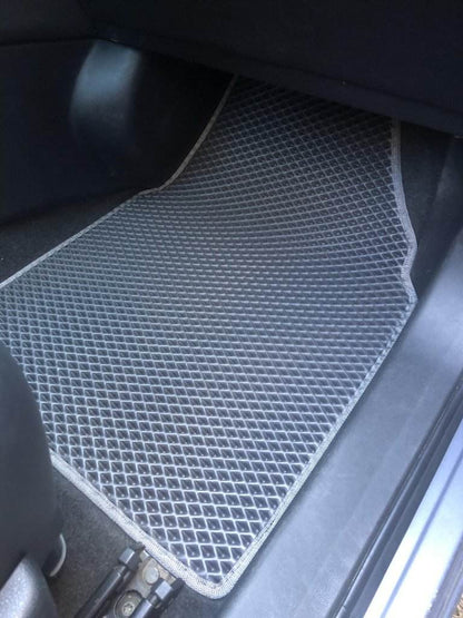 Floor mats (EVA, black) for Nissan Qashqai 2010-2014 - Reelken Auto