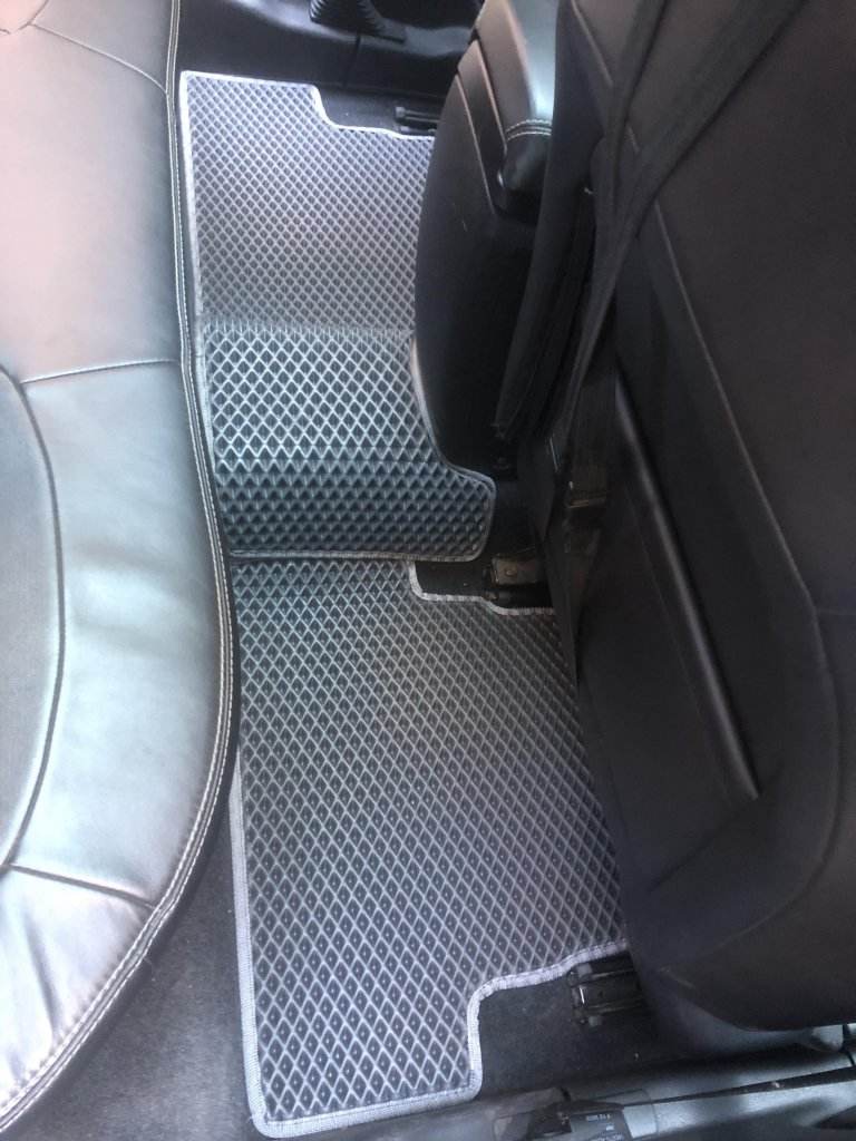 Floor mats (EVA, black) for Nissan Qashqai 2010-2014 - Reelken Auto