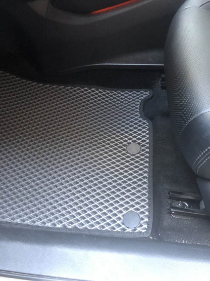 Carpets for Qashqai (EVA, black) for Nissan Qashqai 2014-2021 - Reelken Auto