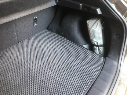 Trunk mat (EVA, black) for Nissan Qashqai 2014-2021 - Reelken Auto