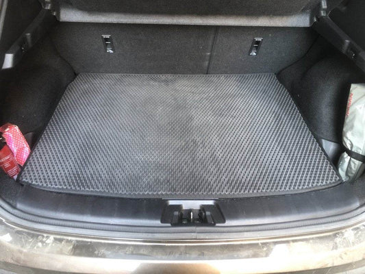 Trunk mat (EVA, black) for Nissan Qashqai 2014-2021 - Reelken Auto