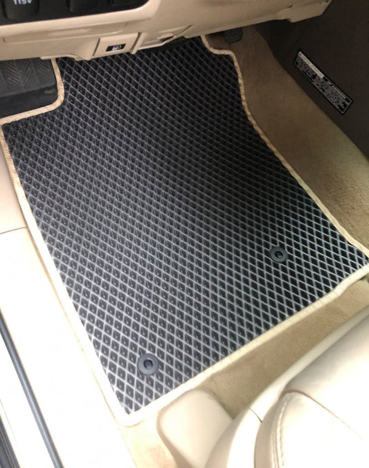 EVA Floor Mats (2 Rows, Black) for Lexus GX470 2002-2009 - image 1