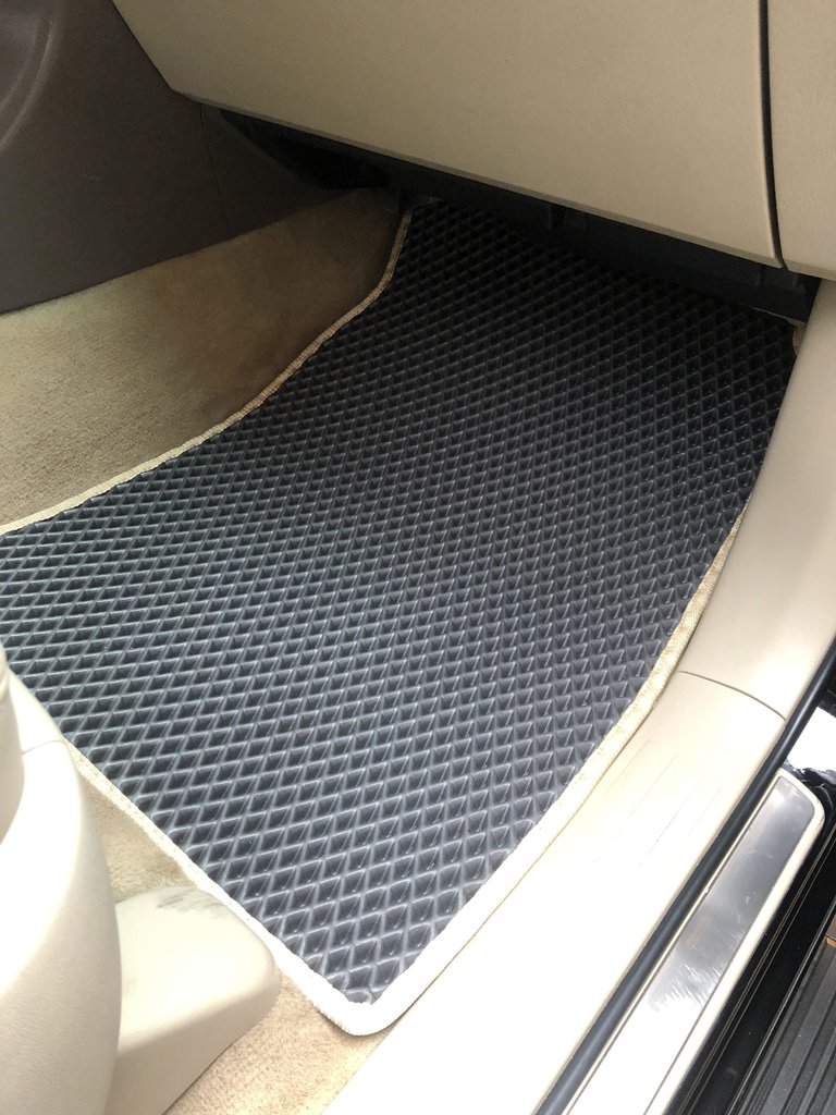 EVA Floor Mats (2 Rows, Black) for Lexus GX470 2002-2009 - image 4