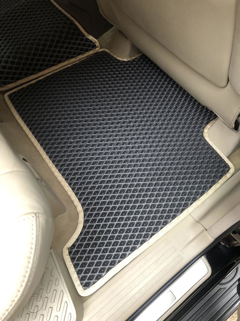 EVA Floor Mats (2 Rows, Black) for Lexus GX470 2002-2009 - image 5