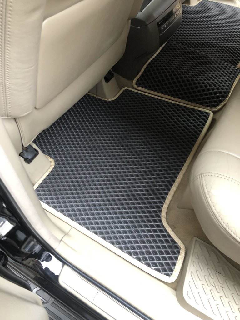 EVA mats (2 rows, black) for Lexus GX470 - Reelken Auto