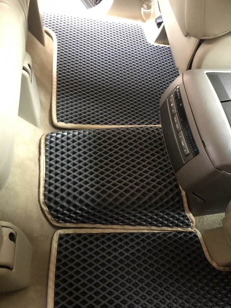 EVA mats (2 rows, black) for Lexus GX470 - Reelken Auto