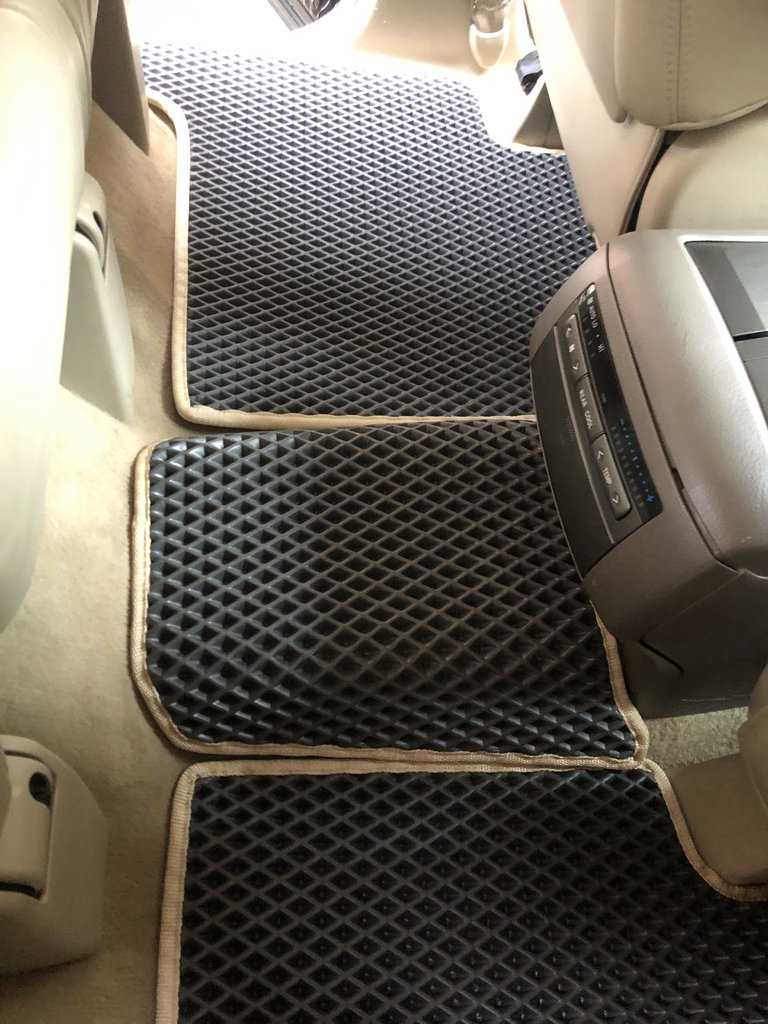 EVA Floor Mats (2 Rows, Black) for Lexus GX470 2002-2009 - image 7