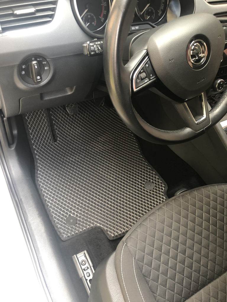 EVA mats (black) for Skoda Octavia III A7 2013-2019 - Reelken Auto